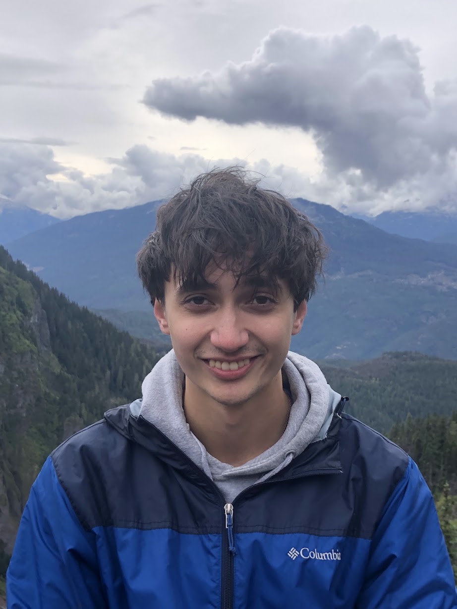 Nick Sevostiyanov outdoors in British Columbia